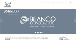 Desktop Screenshot of bilancioconsolidato.com